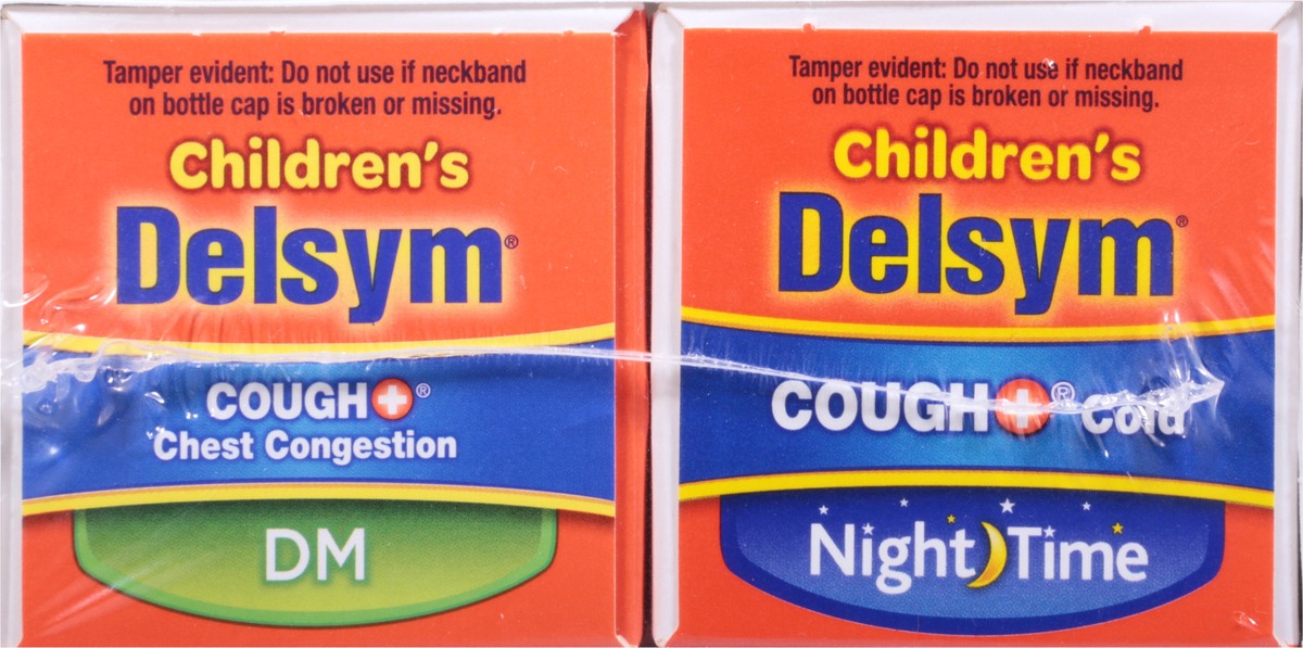 slide 11 of 11, DELSYM Children's Liquid - Cough Plus Day Nightofbottles, 2 ct