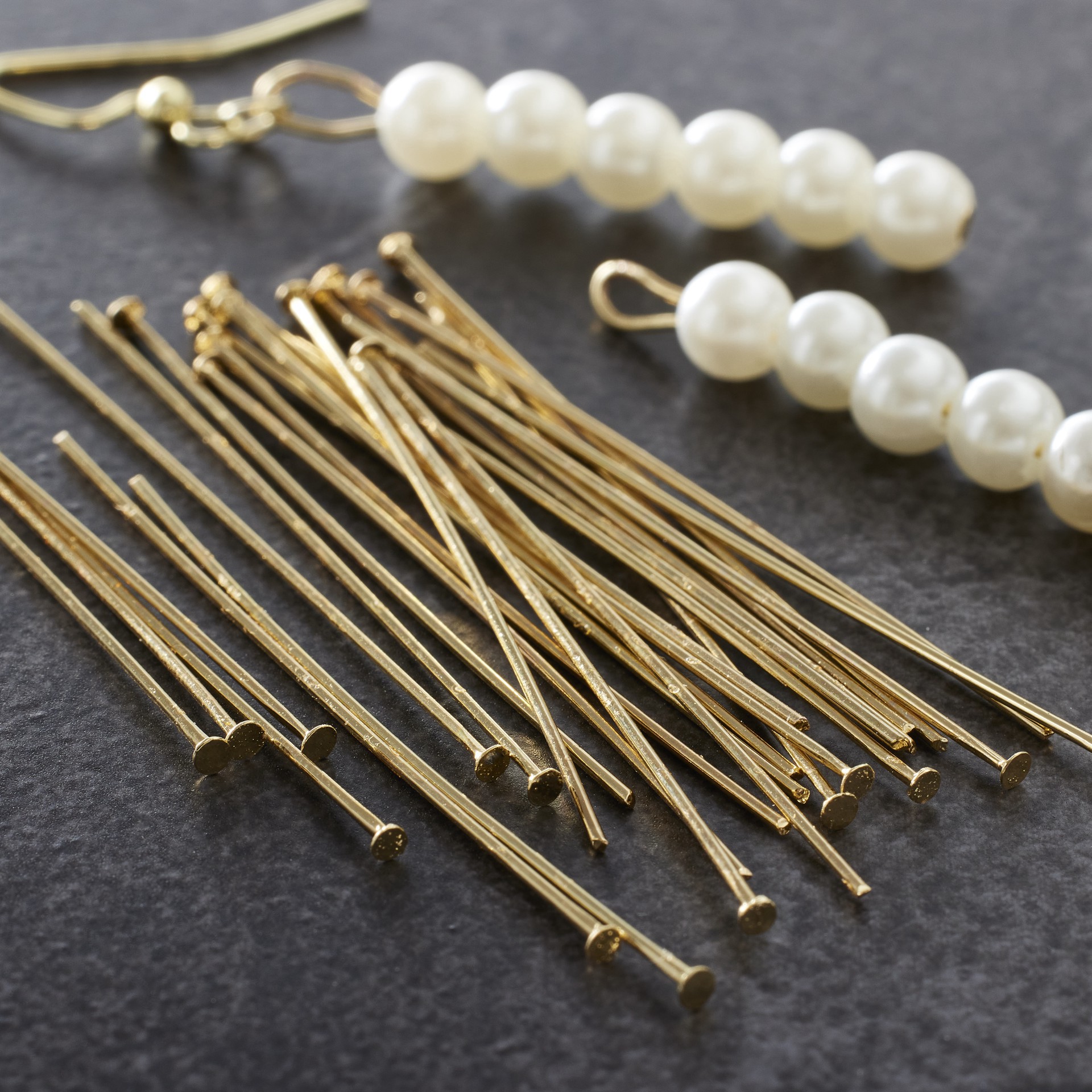 slide 2 of 2, 2" Head Pins By Bead Landing, 2 in