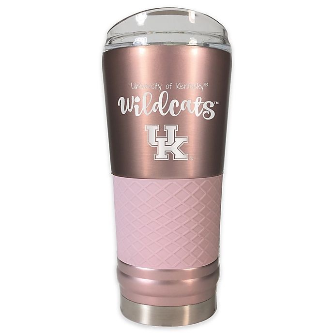 slide 1 of 1, NCAA University of Kentucky Rose Gold Vacuum-Insulated Draft Tumbler, 24 oz