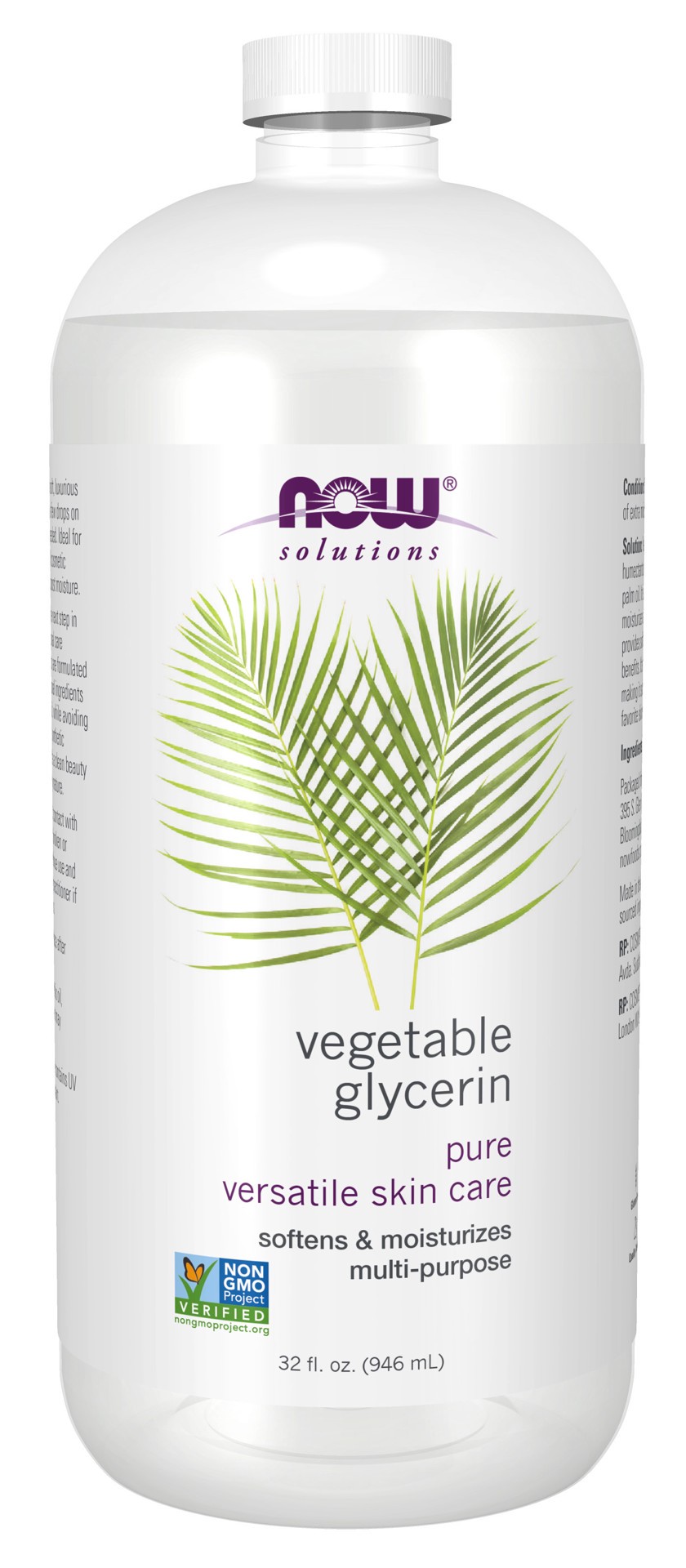 slide 1 of 5, NOW Foods Vegetable Glycerin, 32 oz