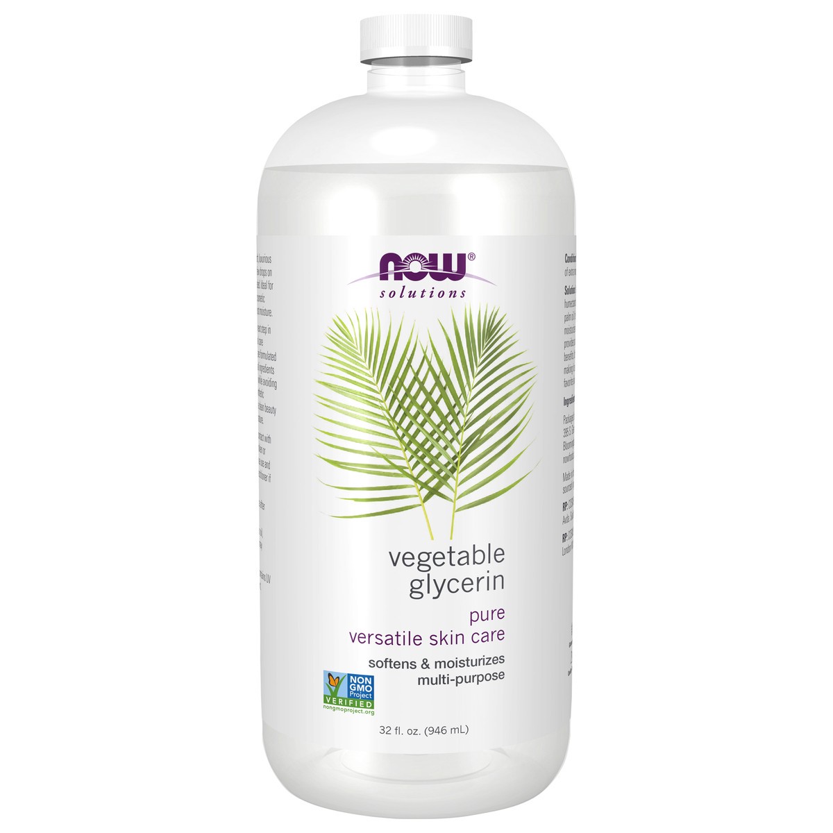 slide 1 of 5, NOW Solutions Vegetable Glycerin - 32 fl. oz., 32 fl oz