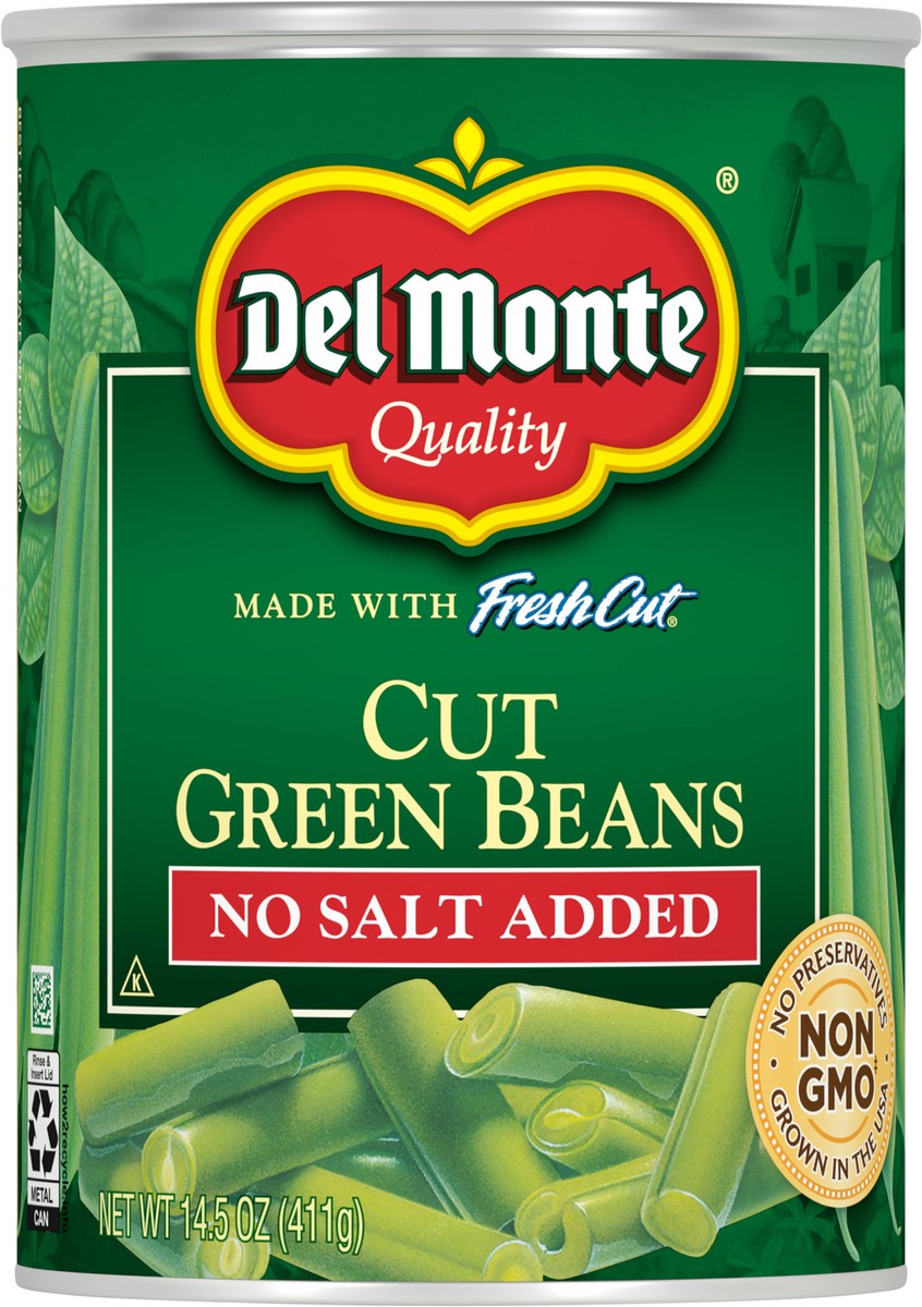 slide 3 of 7, Del Monte Fresh Cut Green Beans - 14.5oz, 14.5 oz