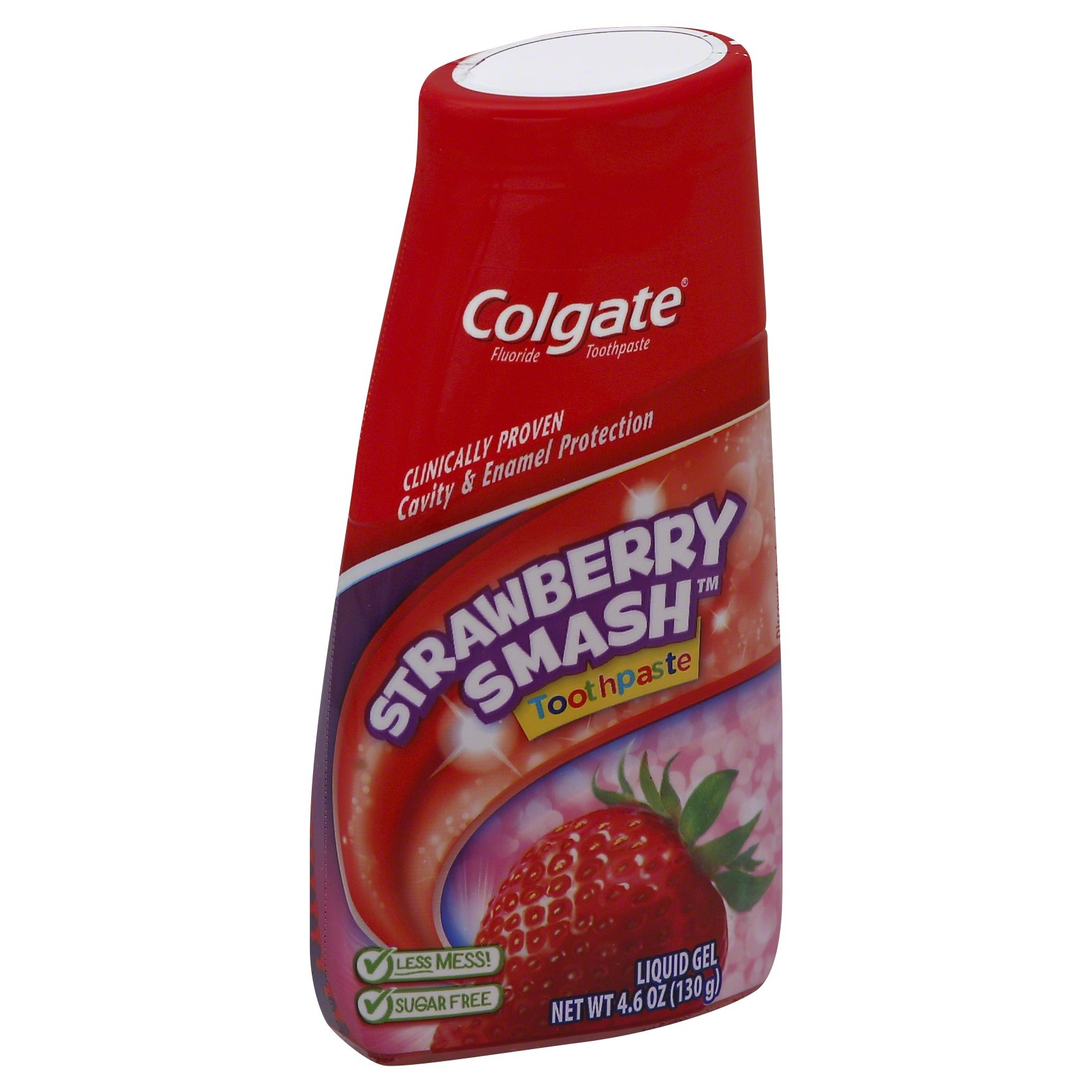 slide 1 of 2, Colgate Kids 2in1 Strawberry Toothpaste, 4.6 oz