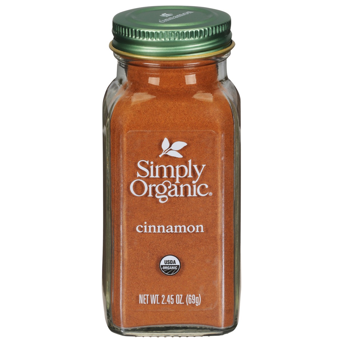 slide 1 of 1, Simply Organic Ground Cinnamon, 2.45 oz