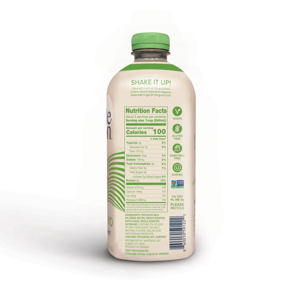 slide 3 of 3, WholeMoon™ Pistachio Whole Protein Plant-Based Beverage, 42 oz