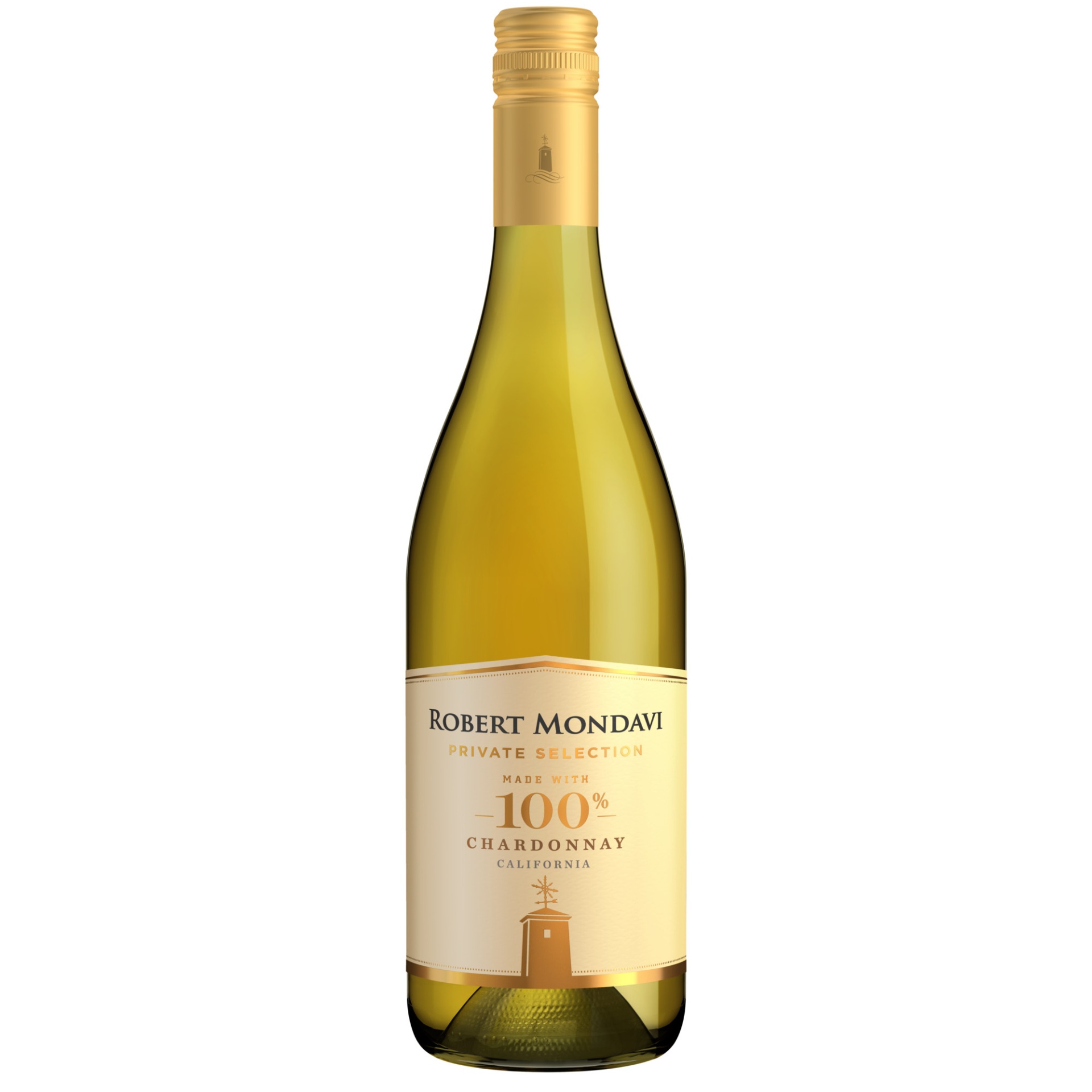 slide 1 of 1, Robert Mondavi Private Selection 100% Chardonnay White Wine, 750 ml