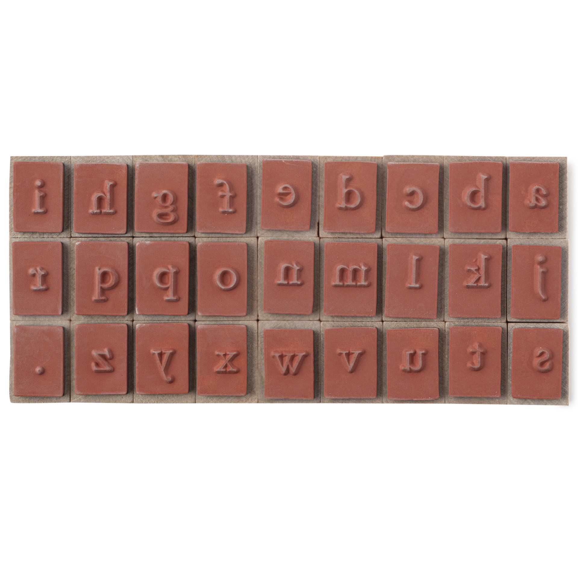 slide 4 of 6, Lowercase Alphabet Wood Stamp Set By Recollections, 75 in x 3 in x 1 in