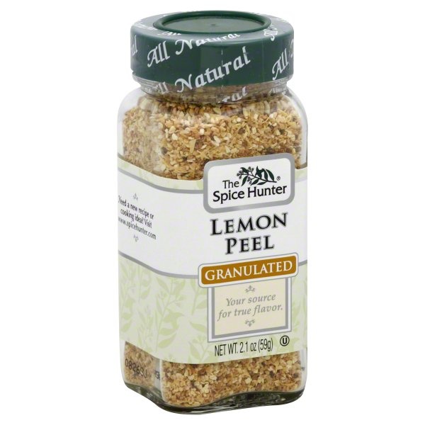 slide 1 of 1, The Spice Hunter Lemon Peel Grated, 2.1 oz