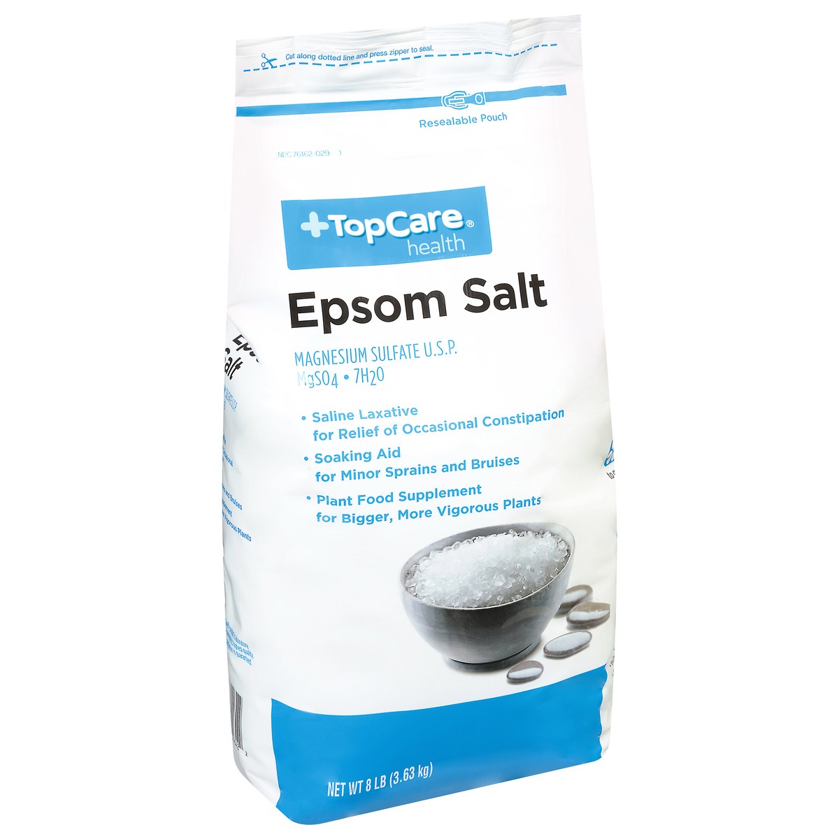 slide 2 of 15, TopCare Health Epsom Salt 8 lb, 8 lb