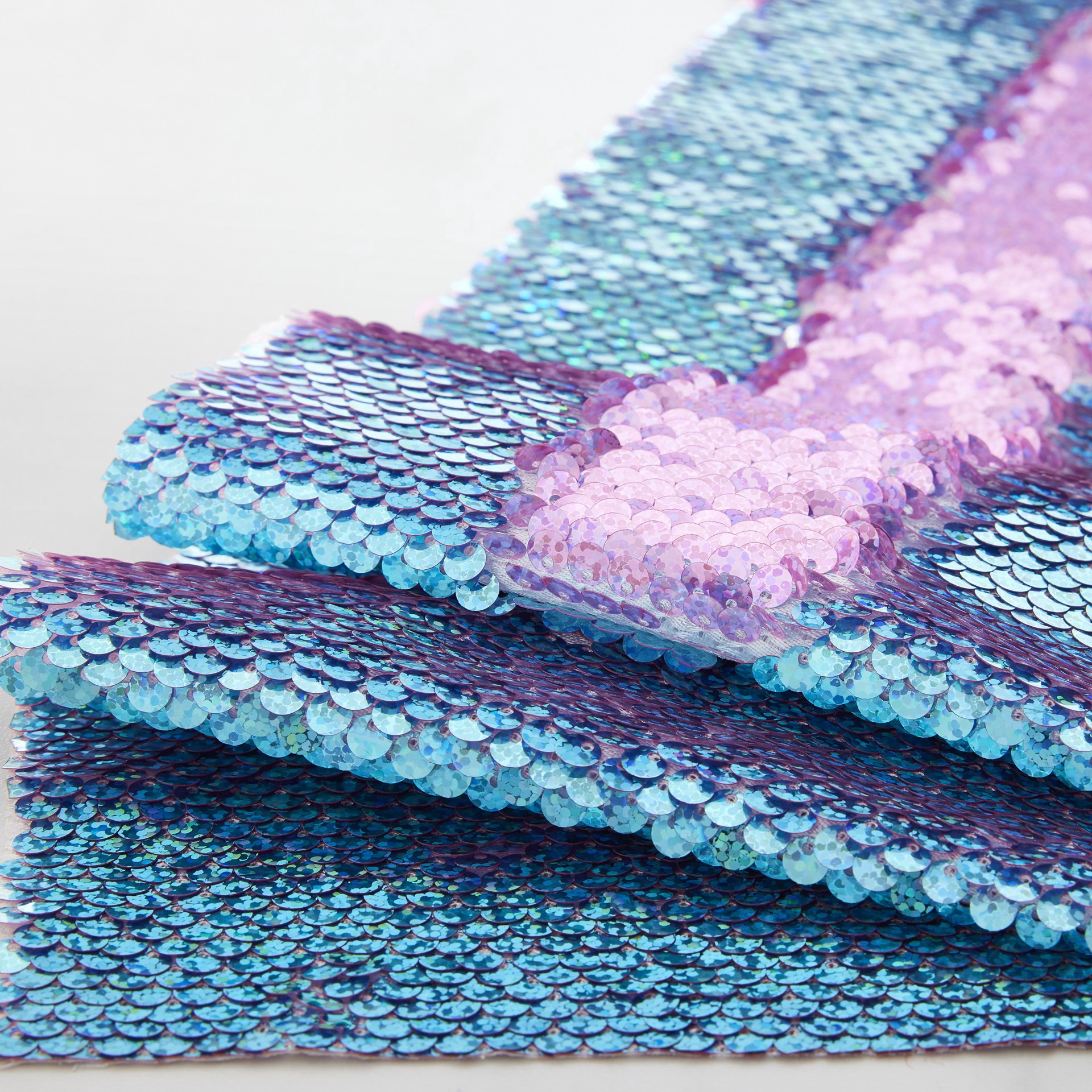 slide 3 of 4, 5.375" X 1yd. Mermaid Reversible Sequin Ribbon By Celebrate It, 5.375 in x 1 yd