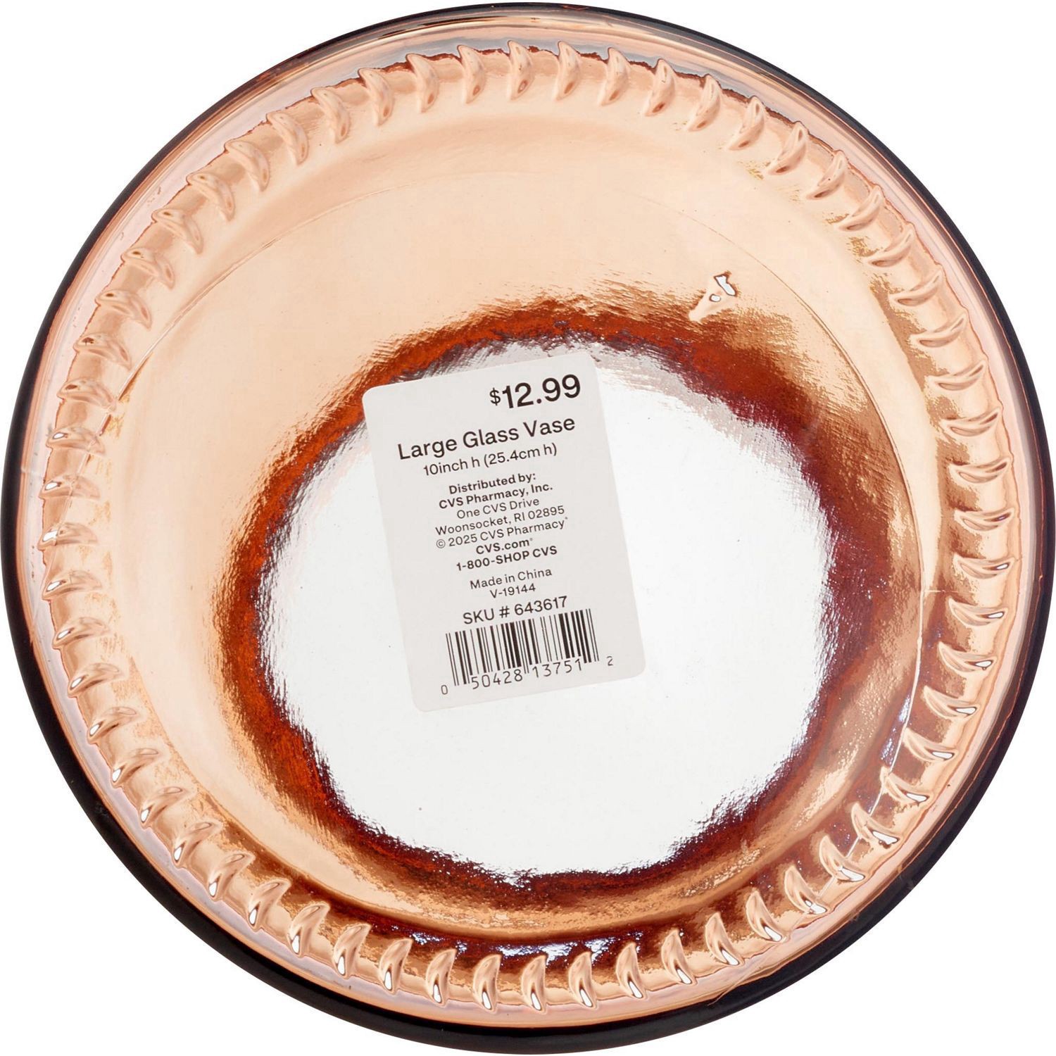 slide 2 of 2, Fall Fest Glass Vase Décor Lg, 1 ct