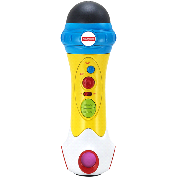 slide 1 of 1, Fisher-Price Rappin' Recording Microphone, 1 ct