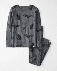 Littleplanet Kids 2-Piece Organic Cotton Pajamas in Spooky Creatures Spooky Creatures 14