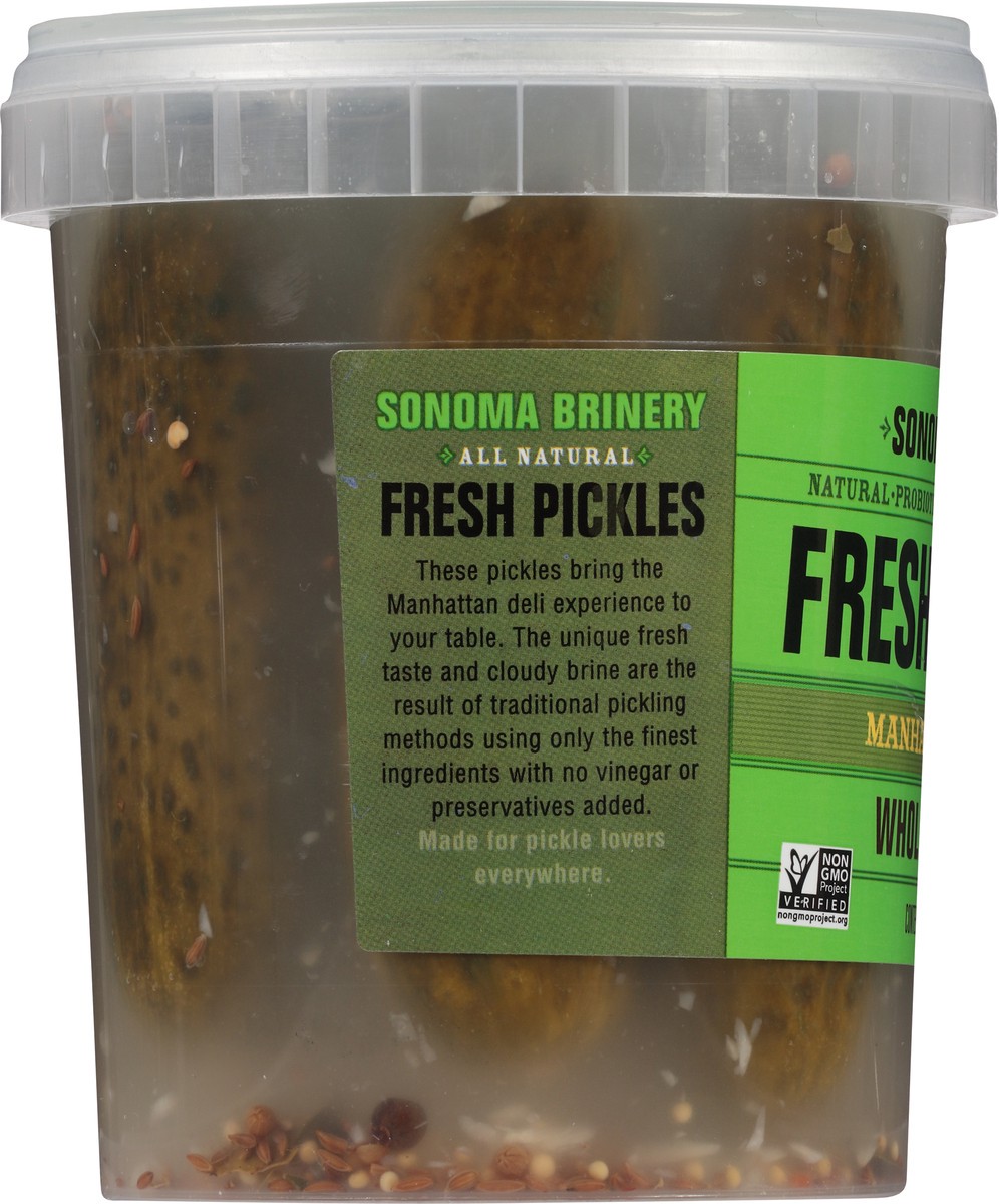 slide 7 of 9, Sonoma Brinery Manhattan Style Fresh Pickles 32 fl oz, 32 fl oz