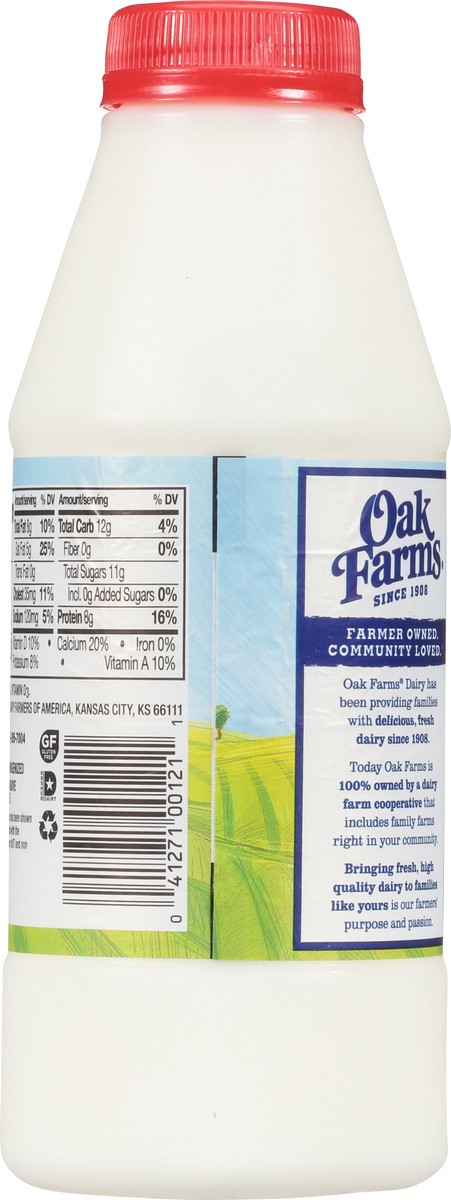 slide 12 of 14, Oak Farms Vitamin D Whole Milk 1 Pt, 1 pint