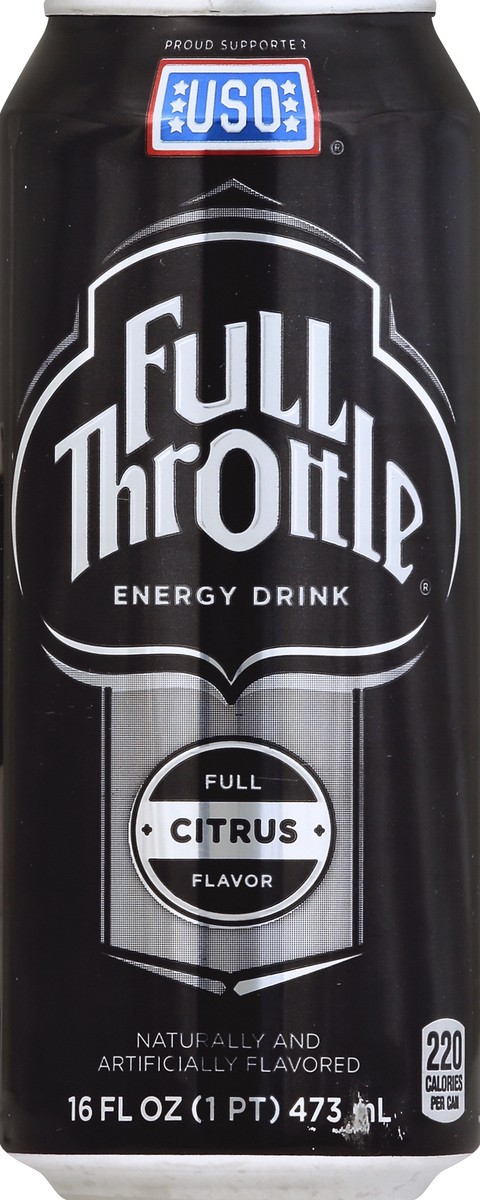 slide 1 of 5, Full Throttle Tropical Citrus Energy Drink - 16 fl oz, 16 fl oz