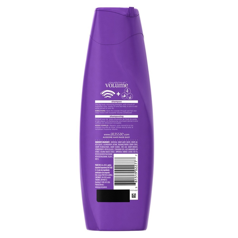 slide 2 of 6, Aussie Aussome Volume Shampoo, 13.5 fl oz