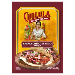 Cholula Smoky Chipotle Taco - Medium Recipe Mix, 1.0 oz