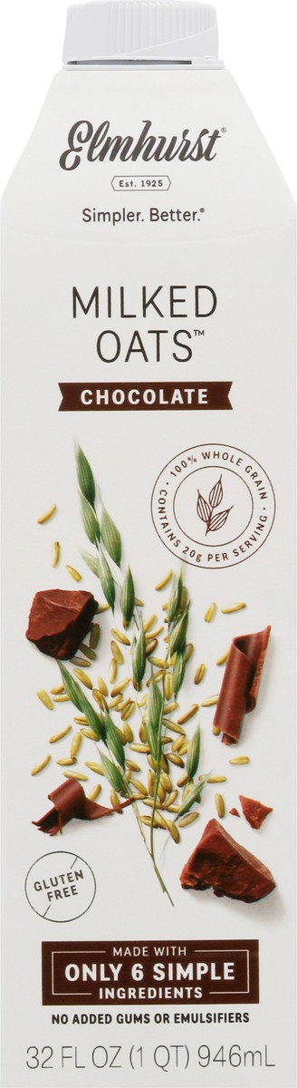 slide 1 of 9, Elmhurst Choc Milk, 32 fl oz