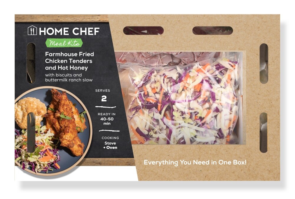 slide 1 of 1, Home Chef Meal Kit Farmhouse Fried Chicken Tenders With Hot Honey, 37 oz