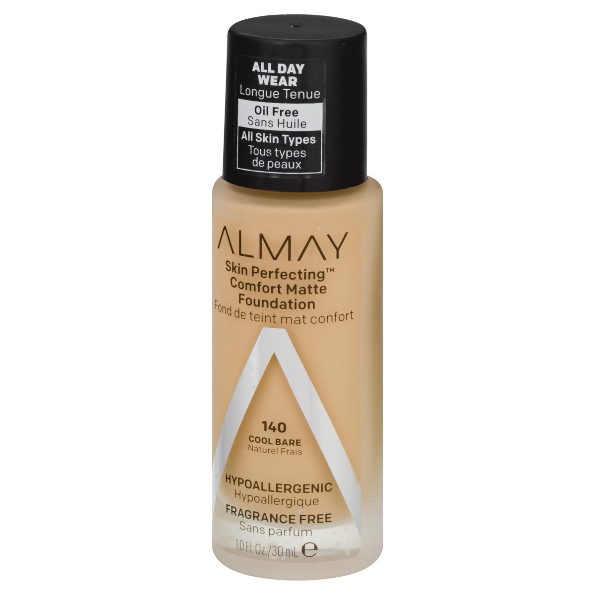 slide 5 of 12, Almay Skin Perfecting Comfort Matte Foundation, Cool Bare, 1 oz