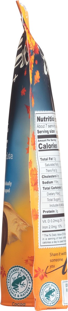 slide 5 of 9, Chocolove Xoxo Bites Peanut Butter Dark Chocolate, 7.05 oz