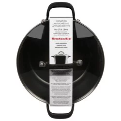 KitchenAid Onyx Black Nonstick Covered Stockpot 1 ea