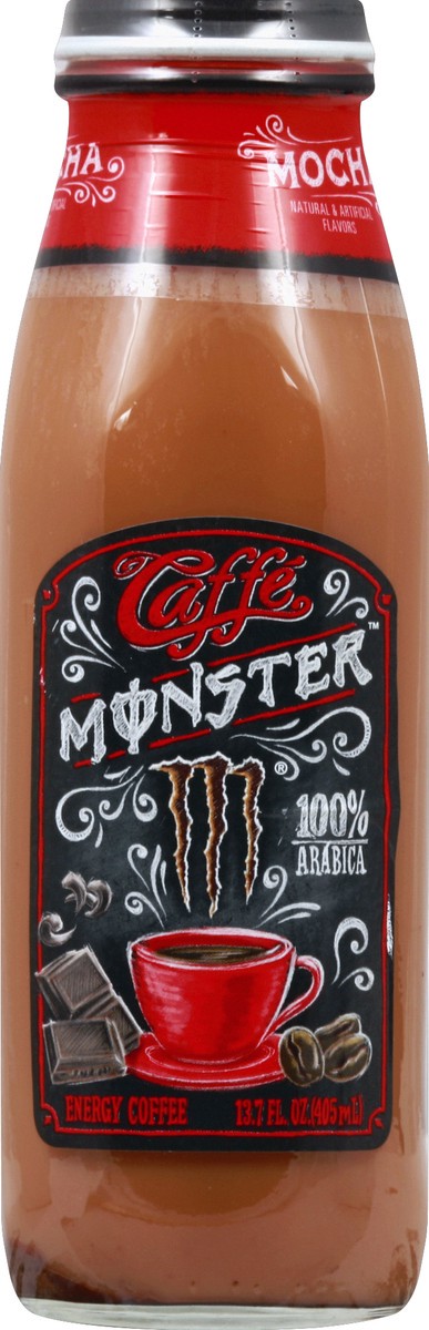 slide 2 of 4, Monster Energy Caffe Mocha Glass Bottle - 13.7 fl oz, 13.7 fl oz