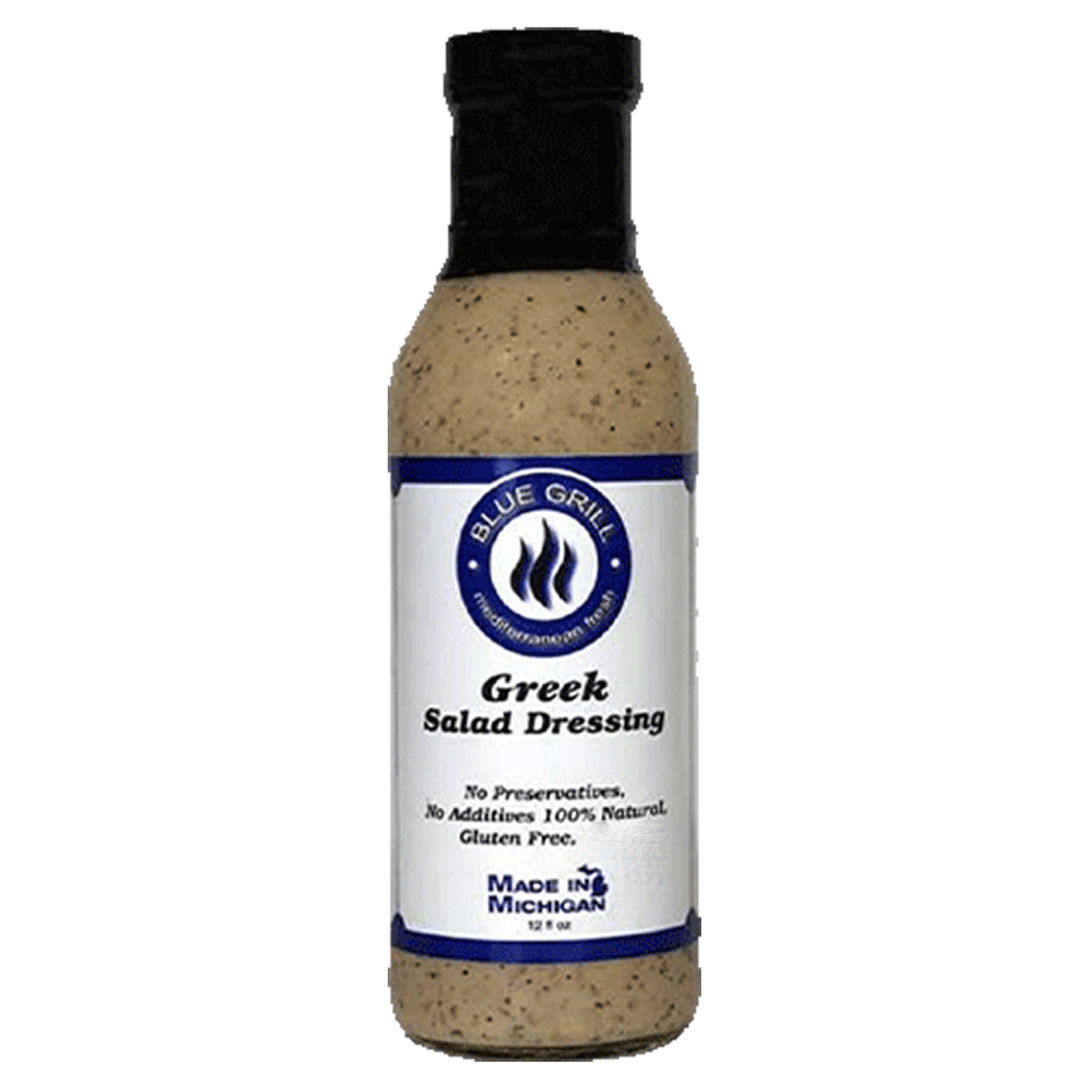 slide 1 of 1, Blue Grill Greek Dressing, 12 oz