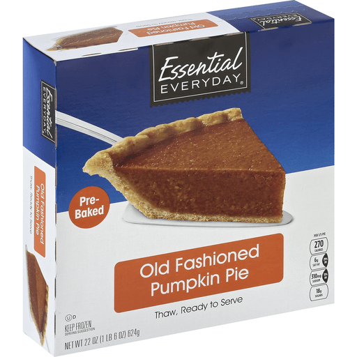 slide 1 of 1, Essential Everyday Old Fashioned Pumpkin Pie, 22 oz