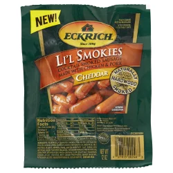 Eckrich Li'L Smokies Cheddar Cocktail Smoked Sausage