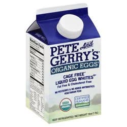 Organic Valley Liquid Egg Whites 16 oz