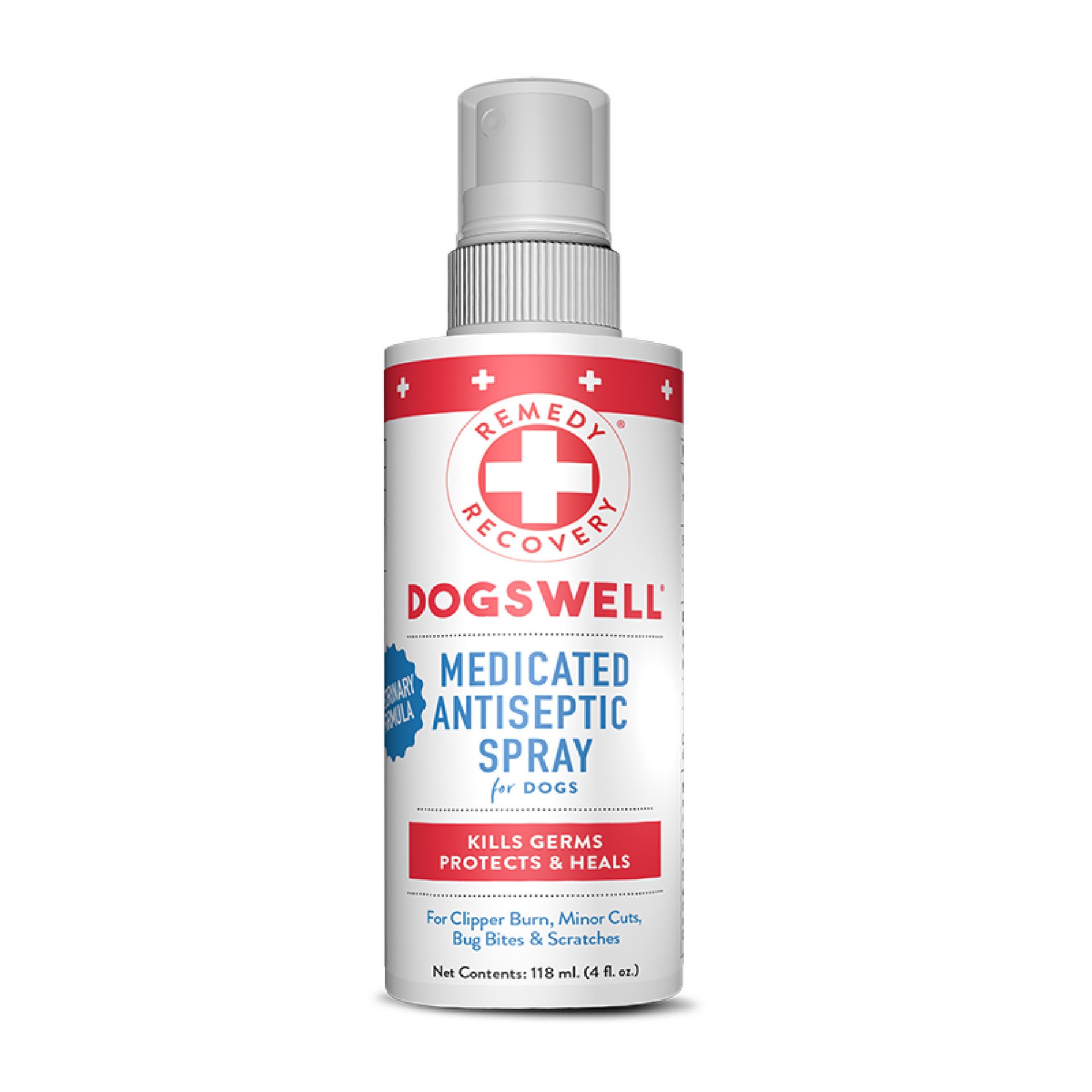 slide 1 of 6, Remedy+Recovery Medicated Antiseptic Spray for Dogs, 4 fl oz