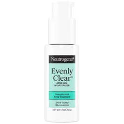 Neutrogena Evenly Clear Acne Gel Moisturizer, 1.7 fl. oz