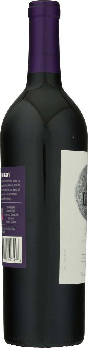 slide 8 of 9, Purple Cowboy Trail Boss Paso Robles Cabernet Sauvignon 750 ml, 750 ml