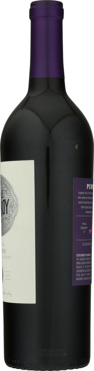 slide 6 of 9, Purple Cowboy Trail Boss Paso Robles Cabernet Sauvignon 750 ml, 750 ml