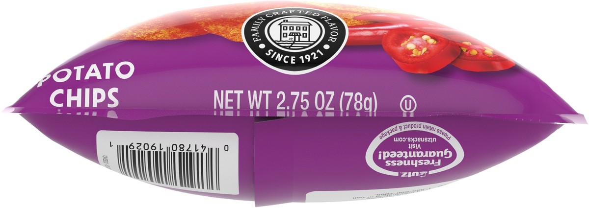 slide 9 of 12, Utz 2.75 oz Utz Red Hot Potato Chips, 2.75 oz