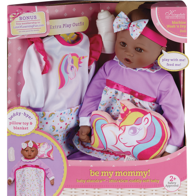 slide 1 of 1, Baby Shandra 18In Doll, 1 ct