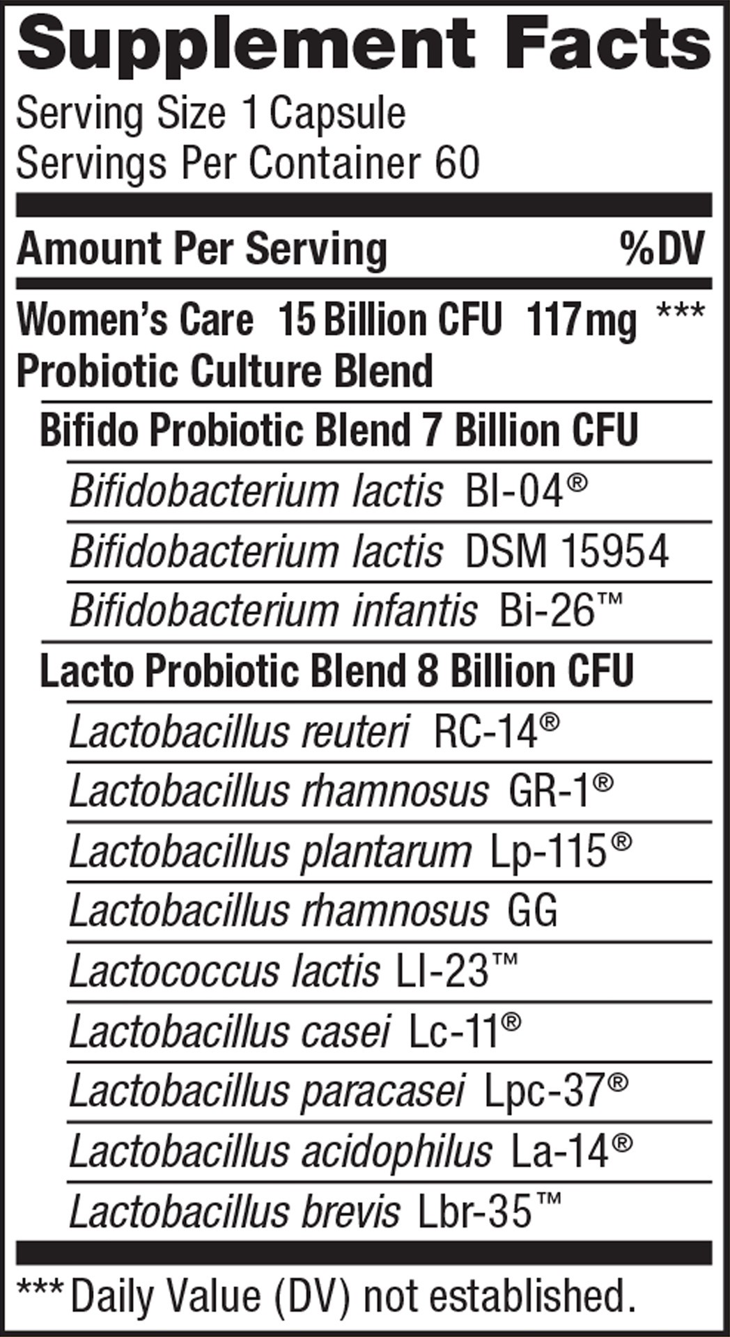 slide 2 of 5, Renew Life Women's Probiotic Supplement, 60 Vegetarian Capsules, 15 Billion CFU, 60 ct