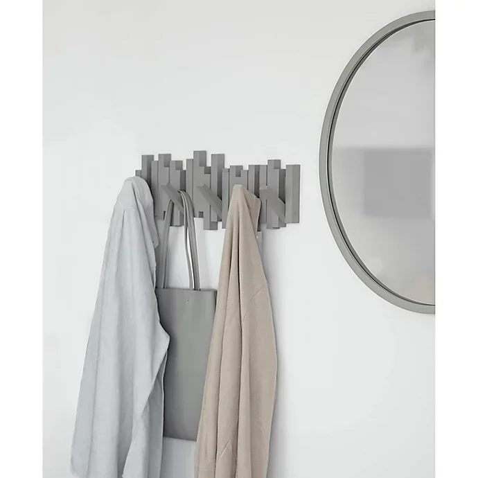 slide 9 of 10, Umbra Sticks Multi-Hook Rack - Grey, 1 ct