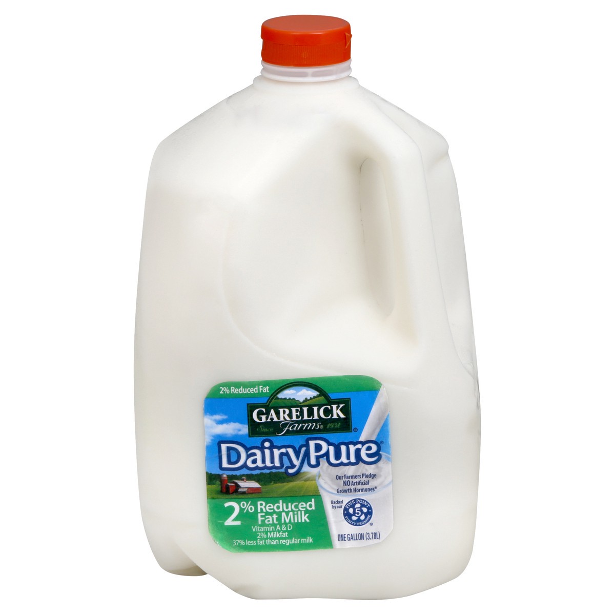slide 1 of 5, Garelick Farms Dairy Pure 2% Reduced Fat Milk 1 gl, 1 gal