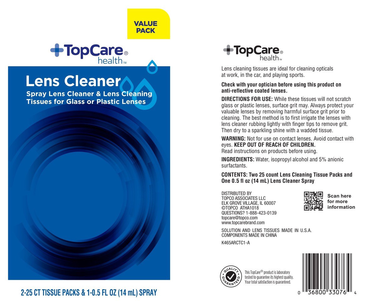 slide 2 of 14, TopCare Health Value Pack Lens Cleaner 1 ea, 1 ct