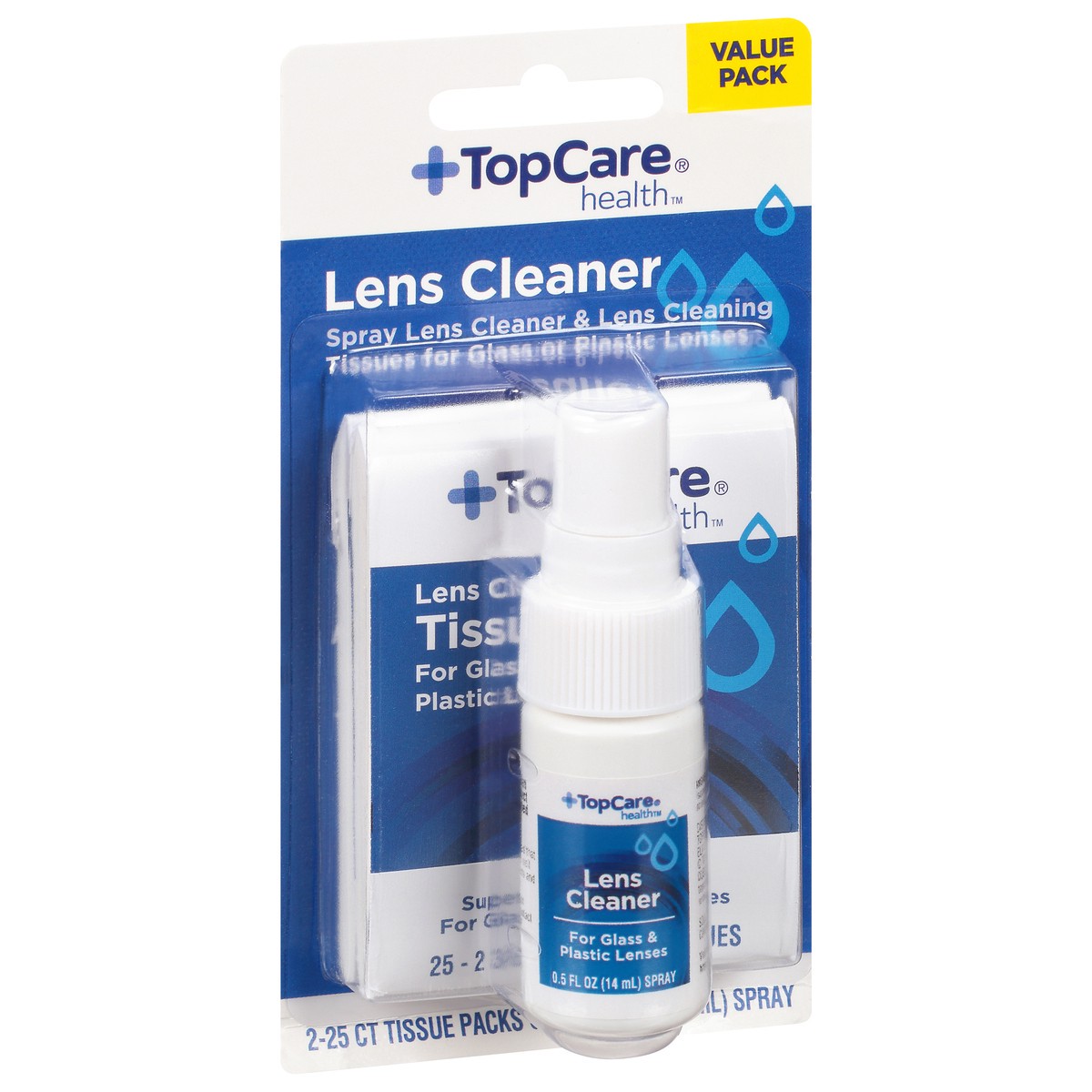 slide 8 of 14, TopCare Health Value Pack Lens Cleaner 1 ea, 1 ct