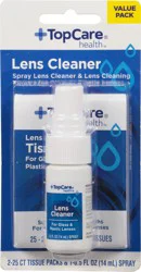 TopCare Health Value Pack Lens Cleaner - 1 ea
