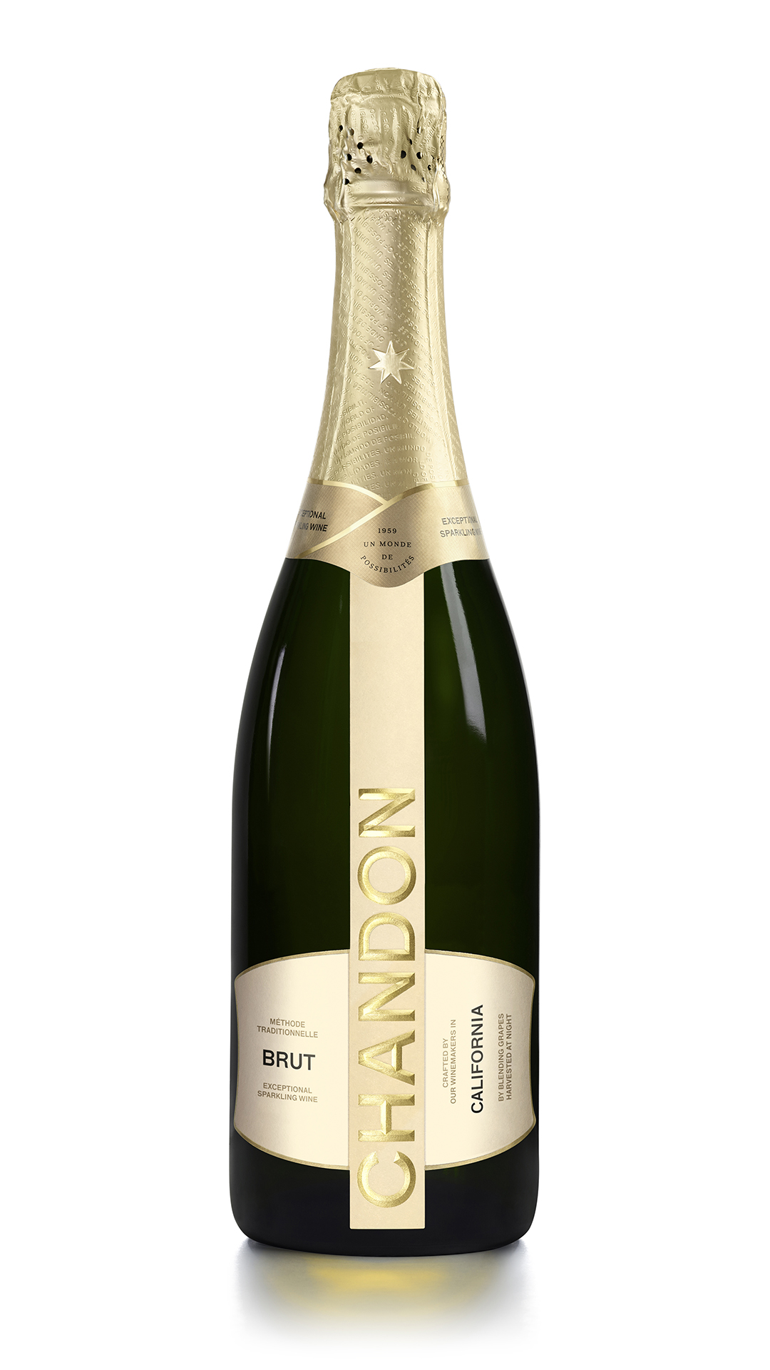 slide 1 of 42, Chandon Sparkling Chandon Brut California, 750 ml