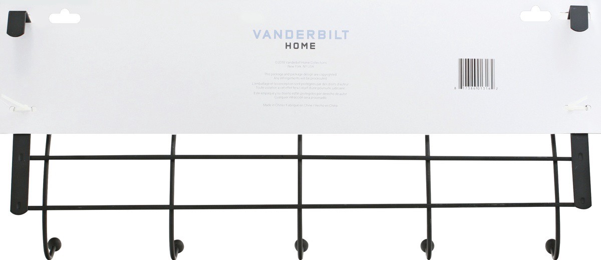 slide 3 of 7, Vanderbilt Home Door Rack Hook 1 ea, 1 ct