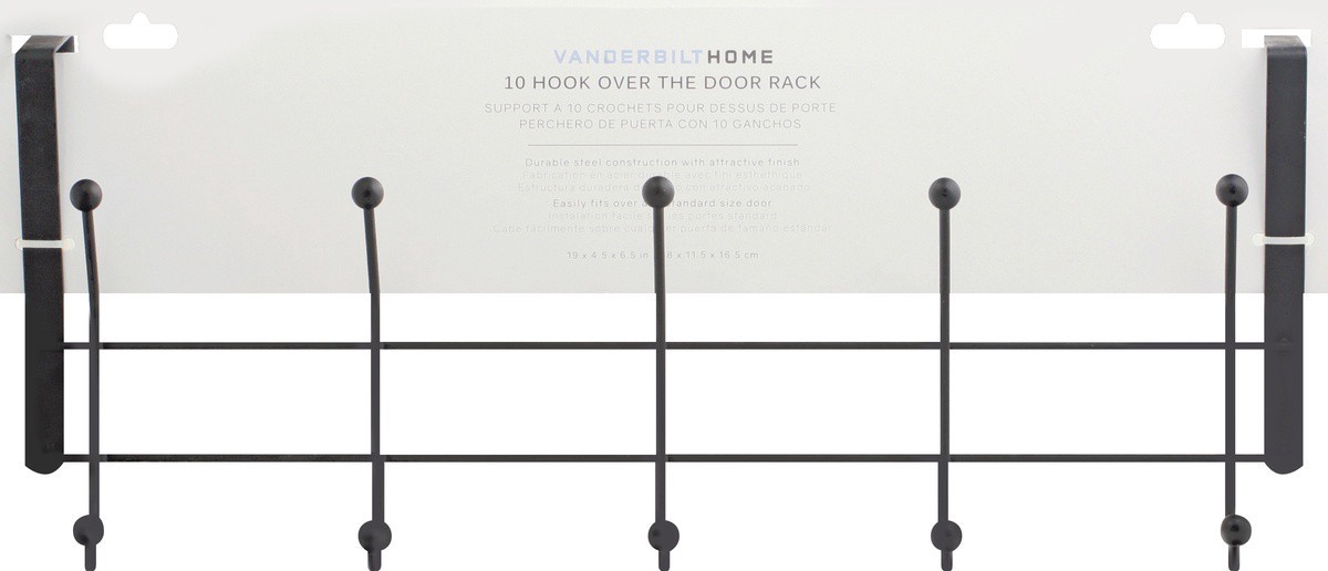 slide 2 of 7, Vanderbilt Home Door Rack Hook 1 ea, 1 ct