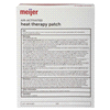 slide 2 of 5, Meijer Heat Therapy Neck, Arm & Leg Patch, 4 ct