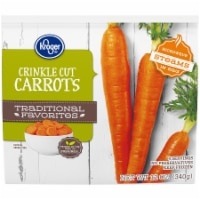 slide 1 of 1, Kroger Crinkle Cut Carrots, 12 oz
