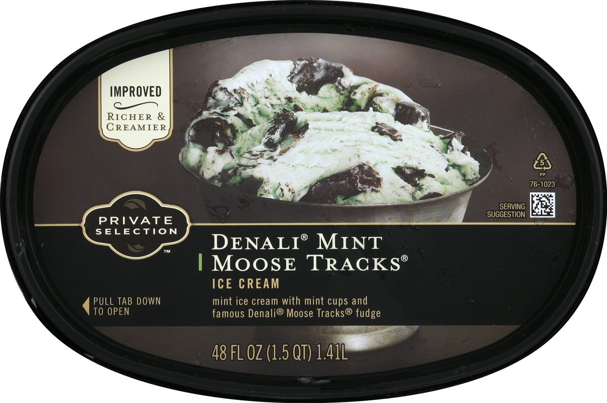 slide 2 of 6, Private Selection Denali Mint Moose Tracks, 48 fl oz